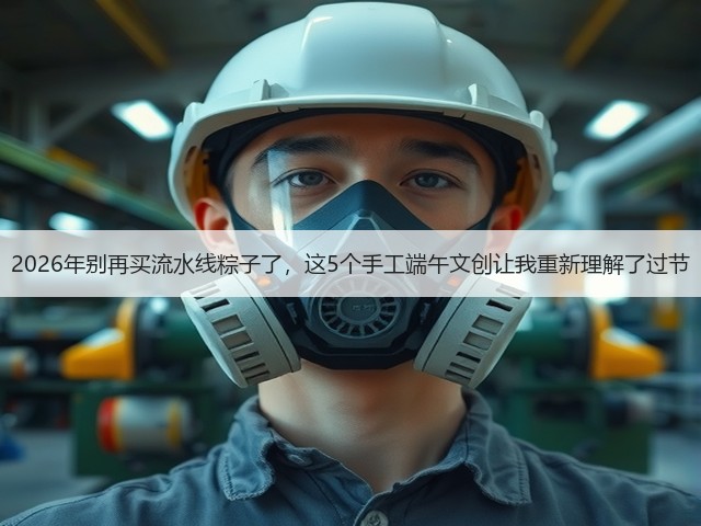 2026年别再买流水线粽子了，这5个手工端午文创让我重新理解了过节(图1)