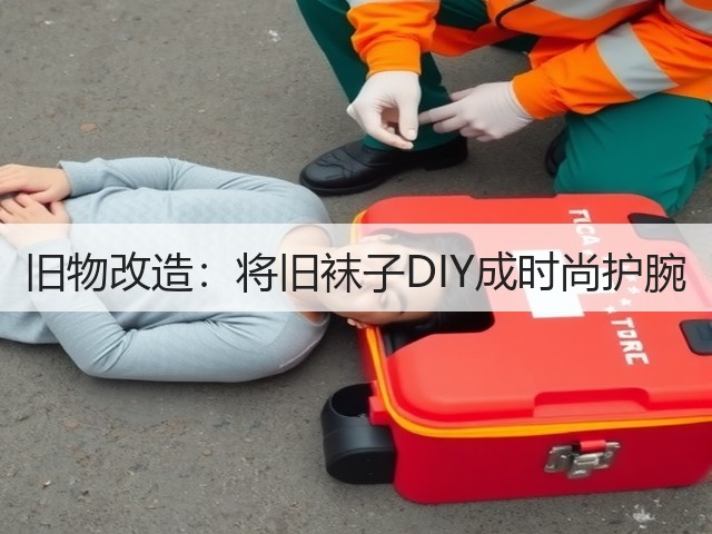旧物改造:将旧袜子DIY成时尚护腕(图1) 旧物改造:将旧袜子DIY成时尚护腕(图1)