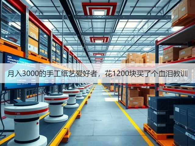 月入3000的手工纸艺爱好者，花1200块买了个血泪教训(图3)