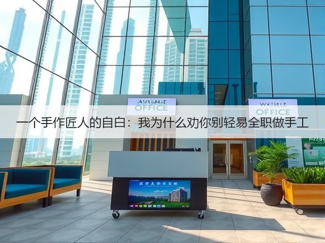 一个手作匠人的自白：我为什么劝你别轻易全职做手工(图2)