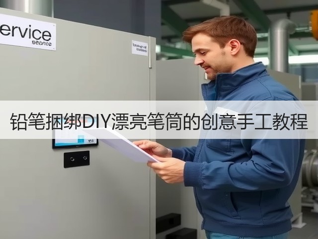 铅笔捆绑DIY漂亮笔筒的创意手工教程(图1)