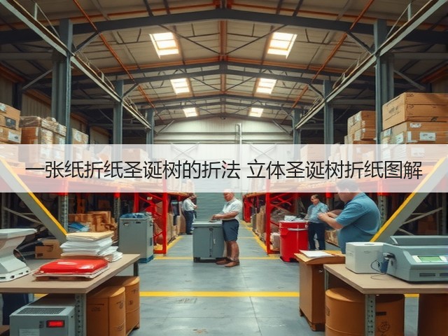一张纸折纸圣诞树的折法 立体圣诞树折纸图解(图3) 一张纸折纸圣诞树的折法 立体圣诞树折纸图解(图3)
