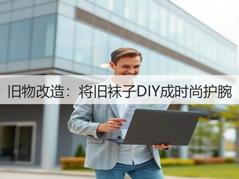 旧物改造：将旧袜子DIY成时尚护腕 - 诺云双维造物网