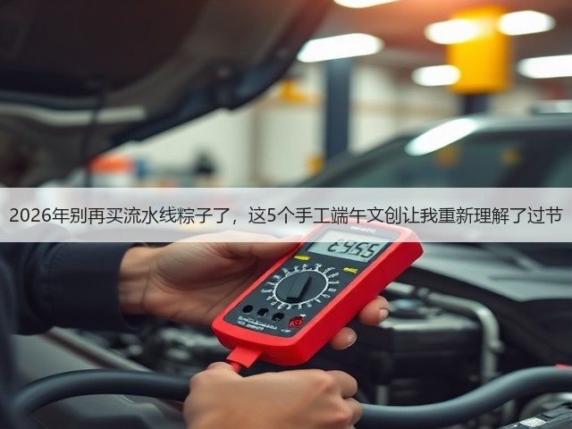 2026年别再买流水线粽子了，这5个手工端午文创让我重新理解了过节(图3)