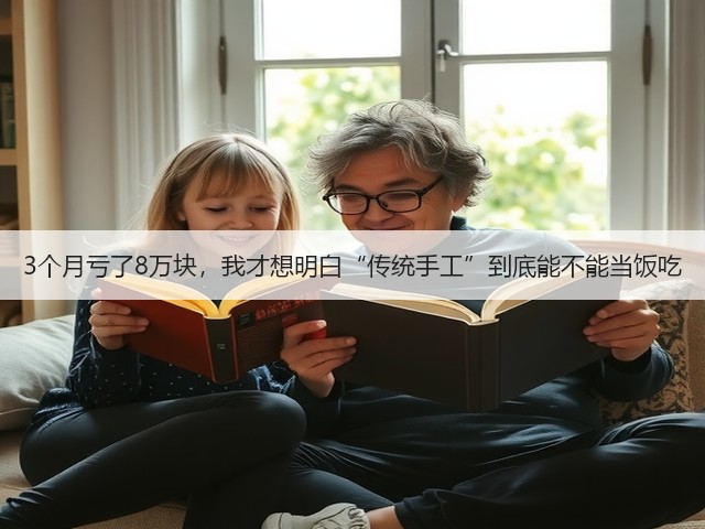 3个月亏了8万块，我才想明白“传统手工”到底能不能当饭吃(图1)