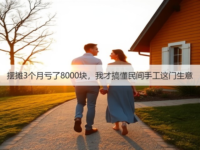 摆摊3个月亏了8000块，我才搞懂民间手工这门生意(图2)
