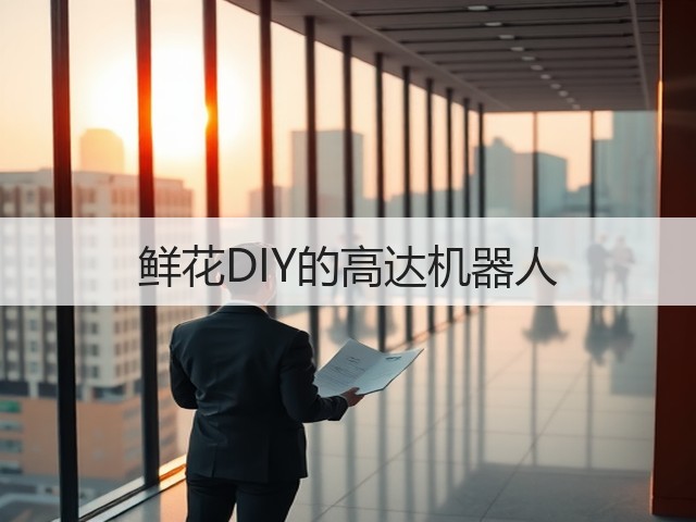 鲜花DIY的高达机器人(图3)