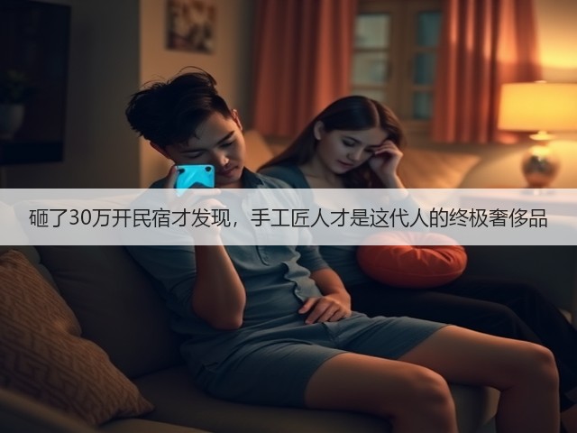 砸了30万开民宿才发现，手工匠人才是这代人的终极奢侈品(图1)