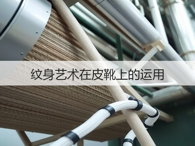 纹身艺术在皮靴上的运用(图2) 纹身艺术在皮靴上的运用(图2)