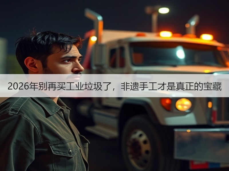 2026年别再买工业垃圾了，非遗手工才是真正的宝藏 - 诺云双维造物网