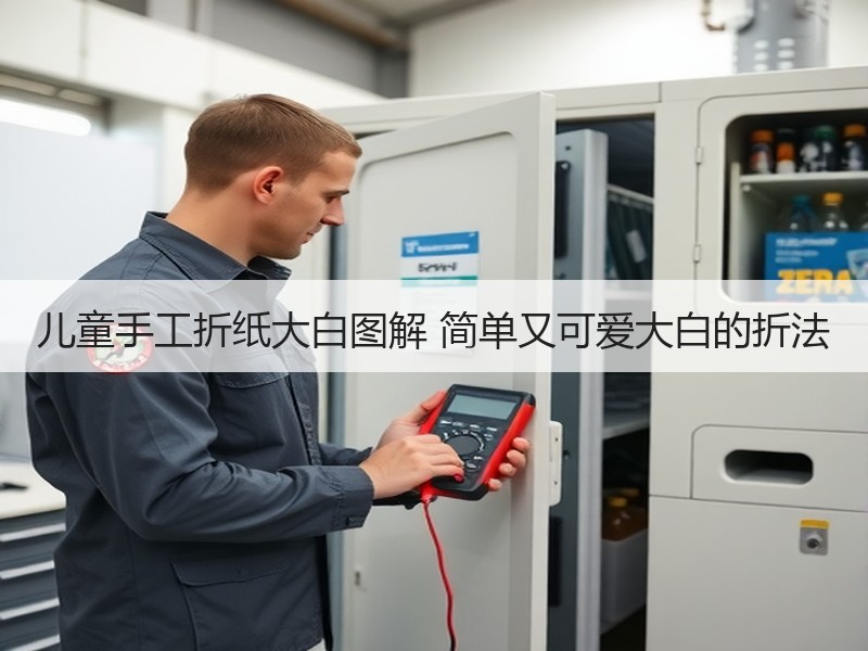 儿童手工折纸大白图解 简单又可爱大白的折法 - 诺云双维造物网