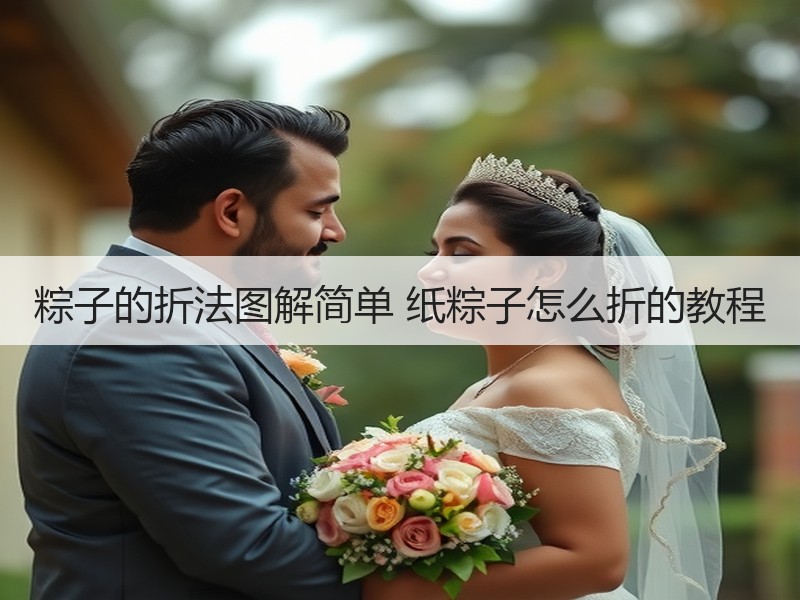 粽子的折法图解简单 纸粽子怎么折的教程 - 诺云双维造物网
