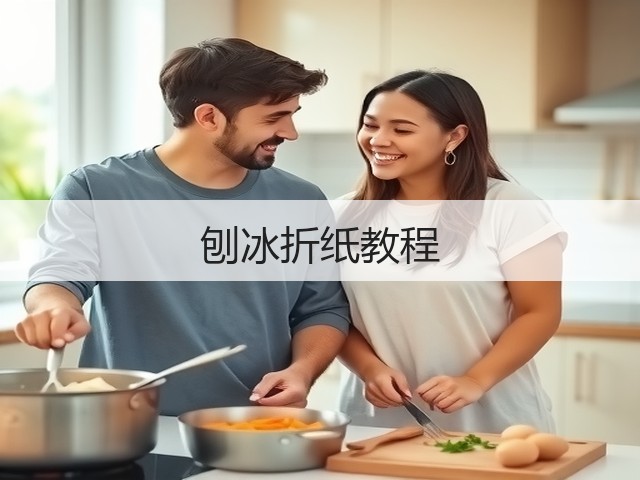 刨冰折纸教程(图1)