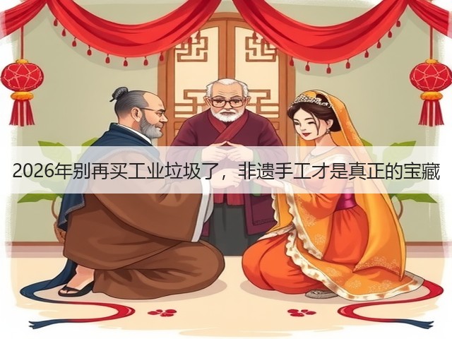 2026年别再买工业垃圾了，非遗手工才是真正的宝藏(图2)