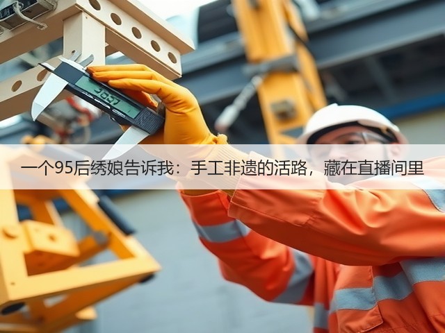 一个95后绣娘告诉我：手工非遗的活路，藏在直播间里(图1)