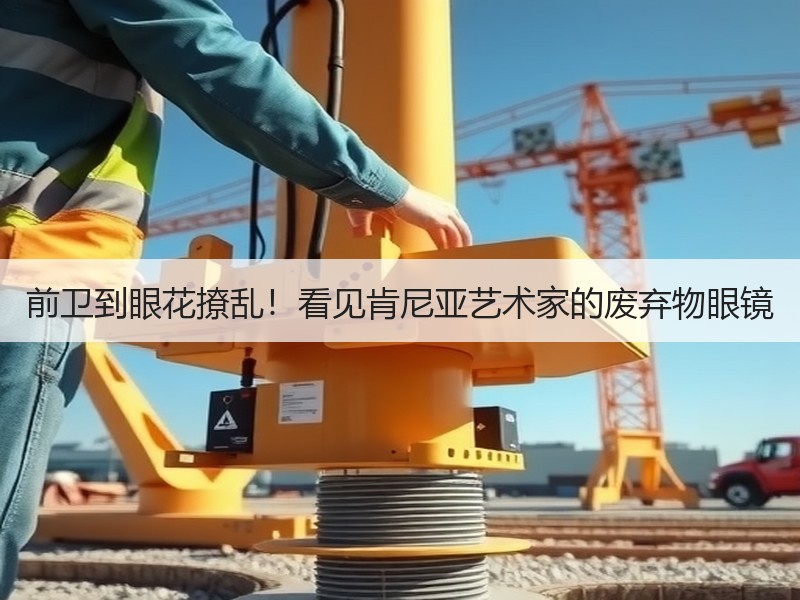 前卫到眼花撩乱！看见肯尼亚艺术家的废弃物眼镜 - 诺云双维造物网