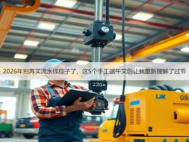 2026年别再买流水线粽子了，这5个手工端午文创让我重新理解了过节(图1)