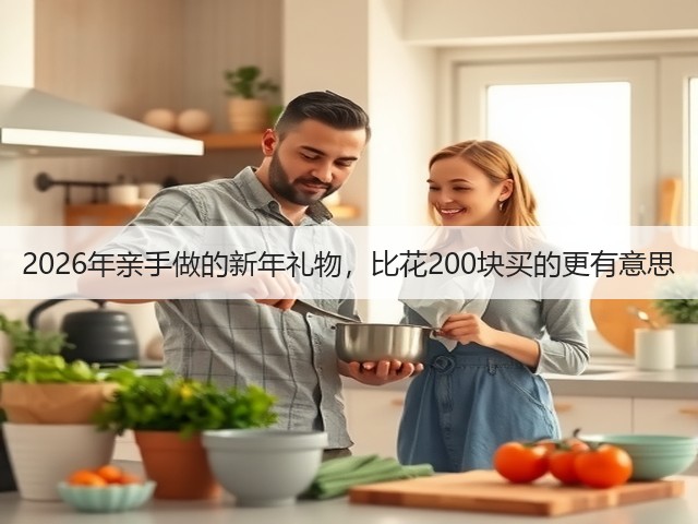 2026年亲手做的新年礼物，比花200块买的更有意思(图2)