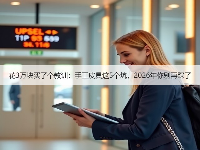 花3万块买了个教训:手工皮具这5个坑,2026年你别再踩了(图3) 花3万块买了个教训:手工皮具这5个坑,2026年你别再踩了(图3)