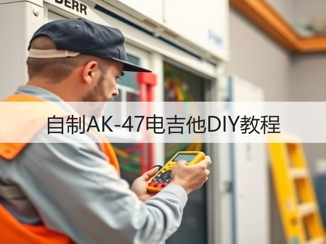 自制AK-47电吉他DIY教程(图1)