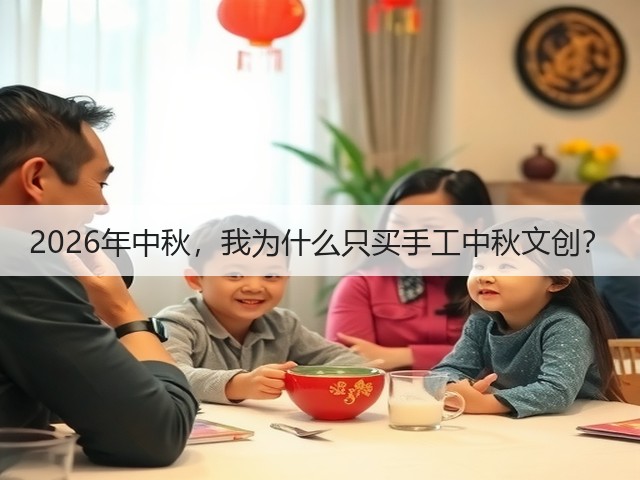 2026年中秋，我为什么只买手工中秋文创？(图2)