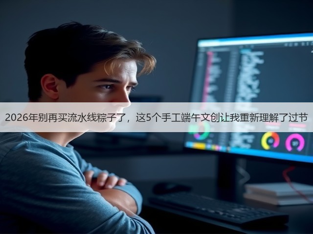 2026年别再买流水线粽子了，这5个手工端午文创让我重新理解了过节(图3)