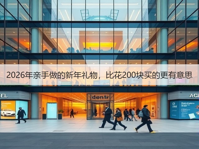 2026年亲手做的新年礼物，比花200块买的更有意思(图3)