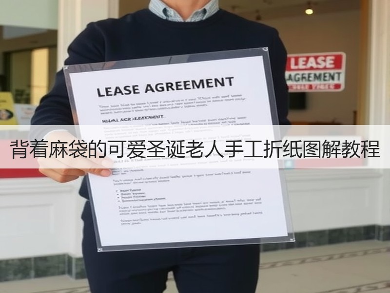 背着麻袋的可爱圣诞老人手工折纸图解教程 - 诺云双维造物网