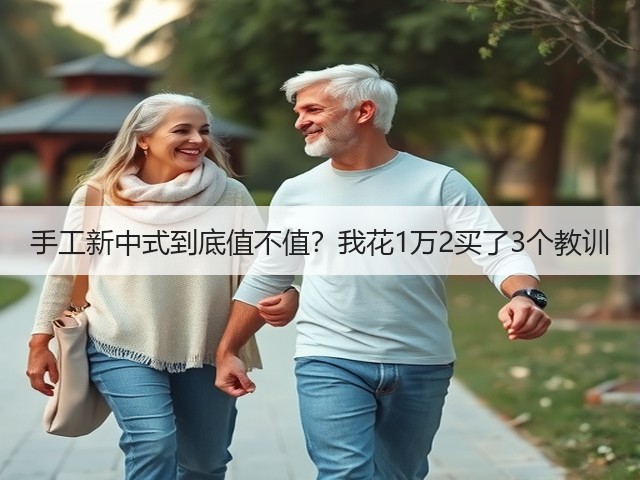 手工新中式到底值不值？我花1万2买了3个教训(图1)