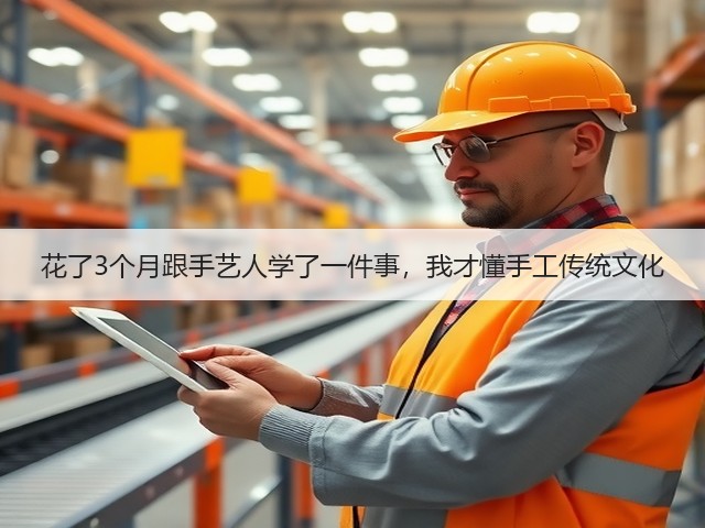 花了3个月跟手艺人学了一件事，我才懂手工传统文化(图3)